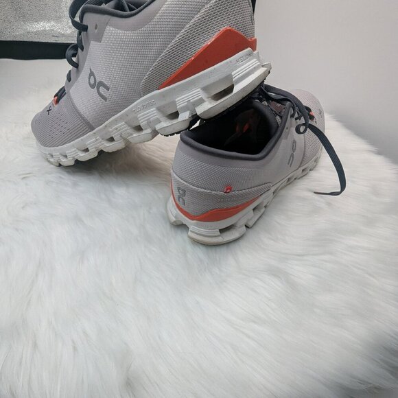 Oncloud Cloud X Swiss Engineering Men's RARE Size 14 M Gray Orange - Picture 10 of 17